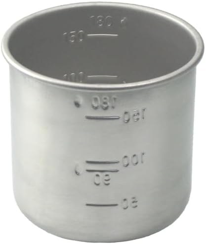 Daiso Japanese Rice Measuring Cup(180cc = 1 Gou Cup) Stainless Steel...