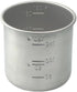 Daiso Japanese Rice Measuring Cup(180cc = 1 Gou Cup) Stainless Steel...