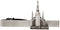 Silver Tie Clip by Ringmasters | LDS Temple Tie Clips for Men with Antique Silver Finish | Suit Accessories for Weddings, Church, & Formal Events ...
