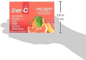 Ener-C Vitamin Drink Mix, Tangerine Grapefruit, 1000 Mg, 30 Count...