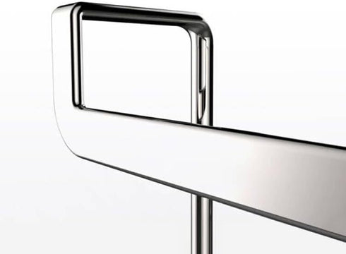 Poeland Over Cabinet Drawer Double Hooks 304 Stainless Steel Narrow Door Hook for Kitchen, Bathroom, Drawer, Wardrobe Door, Cabinet Door, Office C...