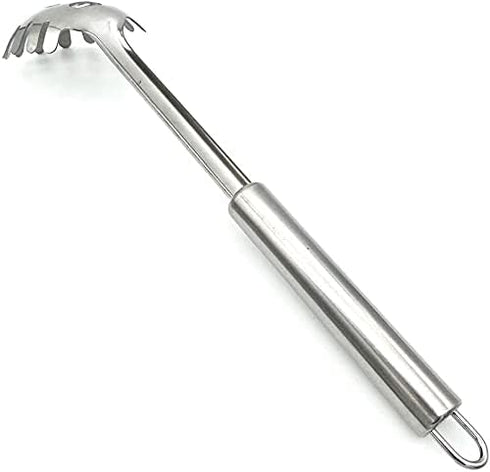 Pasta Fork, Pasta Spoon, Spaghetti Sever, Durable Stainless Steel Pasta Server, Spaghetti Spoon Server, Heat Resistant, 12 inch...