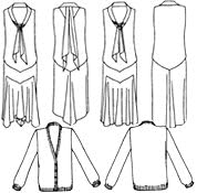1920's Tango Dress Pattern...