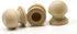 Mylittlewoodshop Pkg of 6 - Finial Dowel Cap - 1-1/16 Tall with 1/2 inch Hole Unfinished Wood (WW-DC8005-6)...