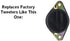Speaker Adapters for Tweeters Fits Lexus, Fits Subaru, and - 2" Cutout - SAK009_2-1 Pair...