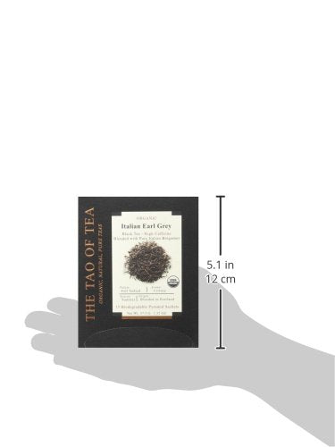 The Tao of Tea, Italian Earl Grey, Pyramid Sachets, 15 Sachet Box...