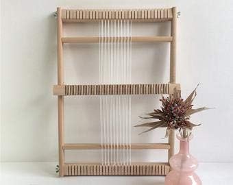 Weaving Thread with Weaving Needles Bundle - Cotton Thread Rug Yarn - Lap Loom warp Thread - Cricket Loom Weaving Shuttle - Hilo para tejer a Croc...