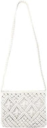 Women Small Cotton Crochet Cross-body Bag Bohemian Shoulder Bag Purse...