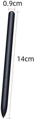 2 Pack Galaxy Tab S6 Lite/S7/S8/S9 S Pen Replacement for Samsung Galaxy Tab S9/S8/S7/S6 Lite Stylus Pen +5 Tips/Nibs (Without Bluetooth) (Black)...