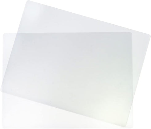 TG,LLC Treasure Gurus 2pc Set Clear Plastic Chopping Cutting Board Flexible Mat Food Vegetable Cooking Prep Kitchen Tool...
