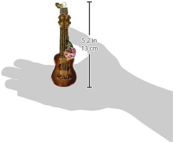 Old World Christmas Ornaments: Ukulele Glass Blown Ornaments for Christmas Tree (38040)...