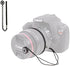 Foto&Tech Camera Lens Cap Leash with Elastic String, Compatible with Universal DSLR SLR Evil Mirrorless Cameras Video (1 Piece)...