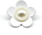 Cute White Flower Shank Sewing Buttons 20 Pcs - 25mm, 1"...