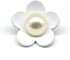 Cute White Flower Shank Sewing Buttons 20 Pcs - 25mm, 1"...