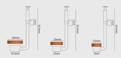 TWINSTAR CO2 Diffuser | Freshwater Aquariums up to 120 gallons | Ultra Clear Acrylic - Made in South Korea | Extremely Fine Pearls | More Porous M...