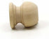 Mylittlewoodshop Pkg of 6 - Finial Dowel Cap - 1-1/16 Tall with 1/2 inch Hole Unfinished Wood (WW-DC8005-6)...