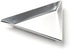 6 Pcs Bead Sorting Trays Triangle Aluminum...