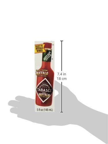 2 Pack: "New" McIlhenny's Tabasco Brand Buffalo Style Hot Sauce - 5 Oz....