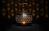 eTroves Handmade Moroccan Lanterns Hanging & Table Top Tea Light Candle Holder Round Tealight Stand for Indoor Outdoor Golden Hanging Tea Light Ho...