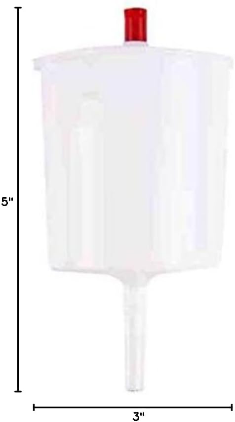 Communion Cup Filler - No Drip Dispenser - One Handed Button Release - Stainless Steel Stem - 8 oz...