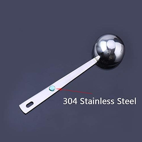 15ml Coffee Scoop 304 18/8 Stainless Steel 1 Tablespoon Measuring Coffee Scoop Spoon,1 Tablespoon,Set of 2...