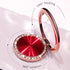 Glitter Bling Diamond Cell Phone Ring Holder, Compatible with Most of The Phones, Tablet and Case, Dark green...