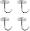 Stainless Steel Screws Mount Ceiling Hooks, Coat Hanger (2 INCH, 4 Pack)...
