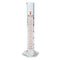 50ml Graduated Cylinder, Borosilicate 3.3 Glass, Single Metric Scale, Class B, Karter Scientific 213I11 (Single)...