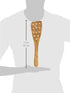 Eddington Italian Olive Wood Wide Pierced Spatula, Handcrafted in Europe, 12.5-Inches...