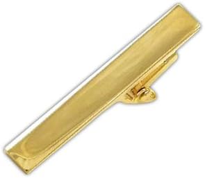 The Tie Bar C1011 Gold Align 1 1/2 Inch Tie Bar...
