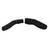 2Pcs/Pair Baby Stroller Armrest Cover, Removable Zipper Crossbar Elastic Protector Sleeve for Pushchair Pram, Black...