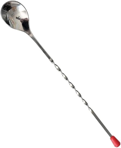 Rattleware 11" Twist Spoon - Stainless Steel Bar Spoon - Long Handle Twisted Mixing Spoon for Bartenders and Coffee Enthusiasts...