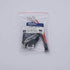 Twidec/Momentary Horn Rocker Toggle Switch SPST 5 Pin 20A 12V 24VDC ON Off Red LED Light Push Button Switch Bar Car with Jumper Wires Set A11625B-...