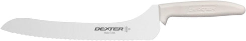 DEXTER RUSSELL 13583 Sani- Scalloped Offset Sandwich Knife, 9" Blade...