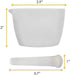 EISCO Porcelain Mortar & Pestle Set, 1.7oz (50ml) - Heavy Duty - Unglazed Grinding Surface - Excellent for Kitchen or Laboratory - Grinds Powdered...