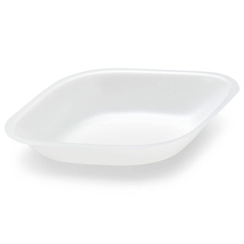 Weighing Boats Diamond Shaped by Globe Scientific, Bendable Polystyrene, Easy Pour Design, Disposable Scale Trays for Weighing & Mixing Liquid & P...