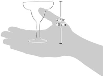 CybrTrayd Margarita Glass Cookie Cutter, 4", Silver...