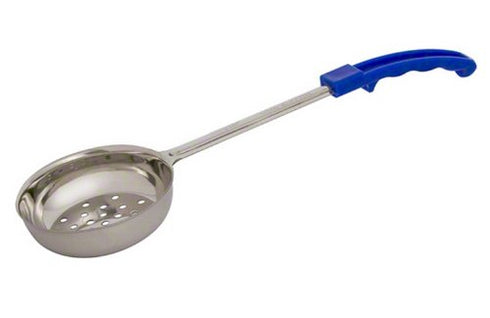 American Metalcraft 8 oz Stainless Steel Perforated Portion Spooner,Blue...