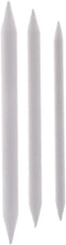 3 Sizes Blending Smudge Stump Stick Art Drawing Tools Deft Art Pencils, Drawing Pencils Sketch White Pens for Artists Students Beginner for Studen...