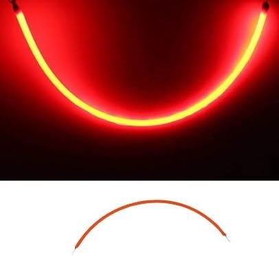 1Pc Red 130mm Edison Bulb 3v Cob LED Filament Flexible Lamp Parts Warm Light Edison Bulb Light Accessories Flexible Filament,Light Bulbs(130mm),LE...