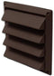 BROAN-NUTONE 604B 4" Air Intake Vent, Brown...