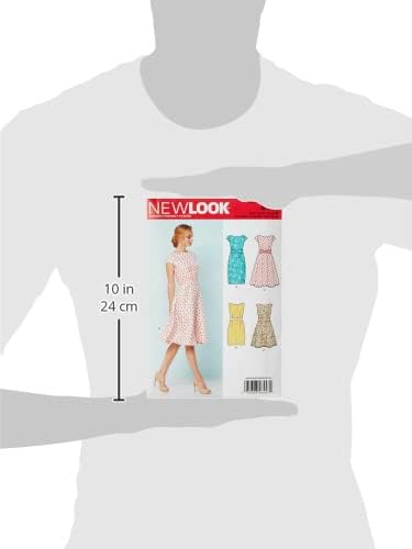 NEW LOOK Patterns Misses' Dresses A (8-10-12-14-16-18-20) 6447...