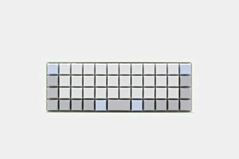 YMDK XDA DSA Blank PBT Keycaps Suitable for Ortholinear Layout MX Keyboard XD75 ID75 Planck Preonic Niu40 (Only Keycap)...