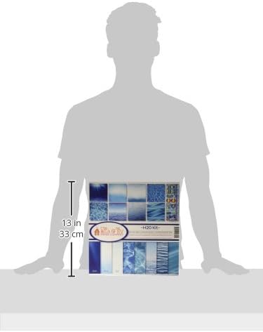Reminisce EAV-795 H2O Collection Kit Blue, 12x12 inches...