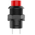 20Pcs SPST Latching Type Push Button Switch Off/ON AC 250V/1.5A 125V/3A Red Cap......