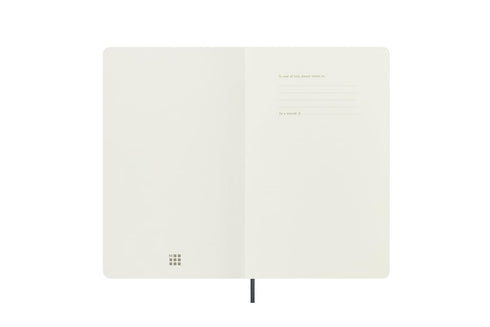 Moleskine Limited Edition Notebook Vegea, Large, Ruled, Petroleum Capri, Soft Cover (5 x 8.25)...
