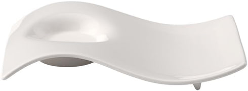Villeroy & Boch NewWave Cafe Espresso Cup Saucer Plate, 6.5 x 5 x1 in, Premium Porcelain, White...