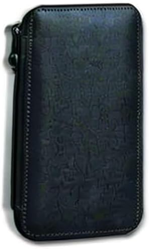 Global Art Genuine Leather Pencil Case 48 Pencil Capacity in Black...