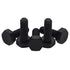 Black Nylon Hex Bolt Metric Thread Hexagon Screw Assortment Set Kit 226pcs M4 M5 M6 M8 M10...