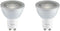 Anyray (2-LED Bulbs Spot 5-Watt (50-Watt Equival) GU10 Base, 120-Volt Light Bulb, Dimmable Twist and Lock Base...